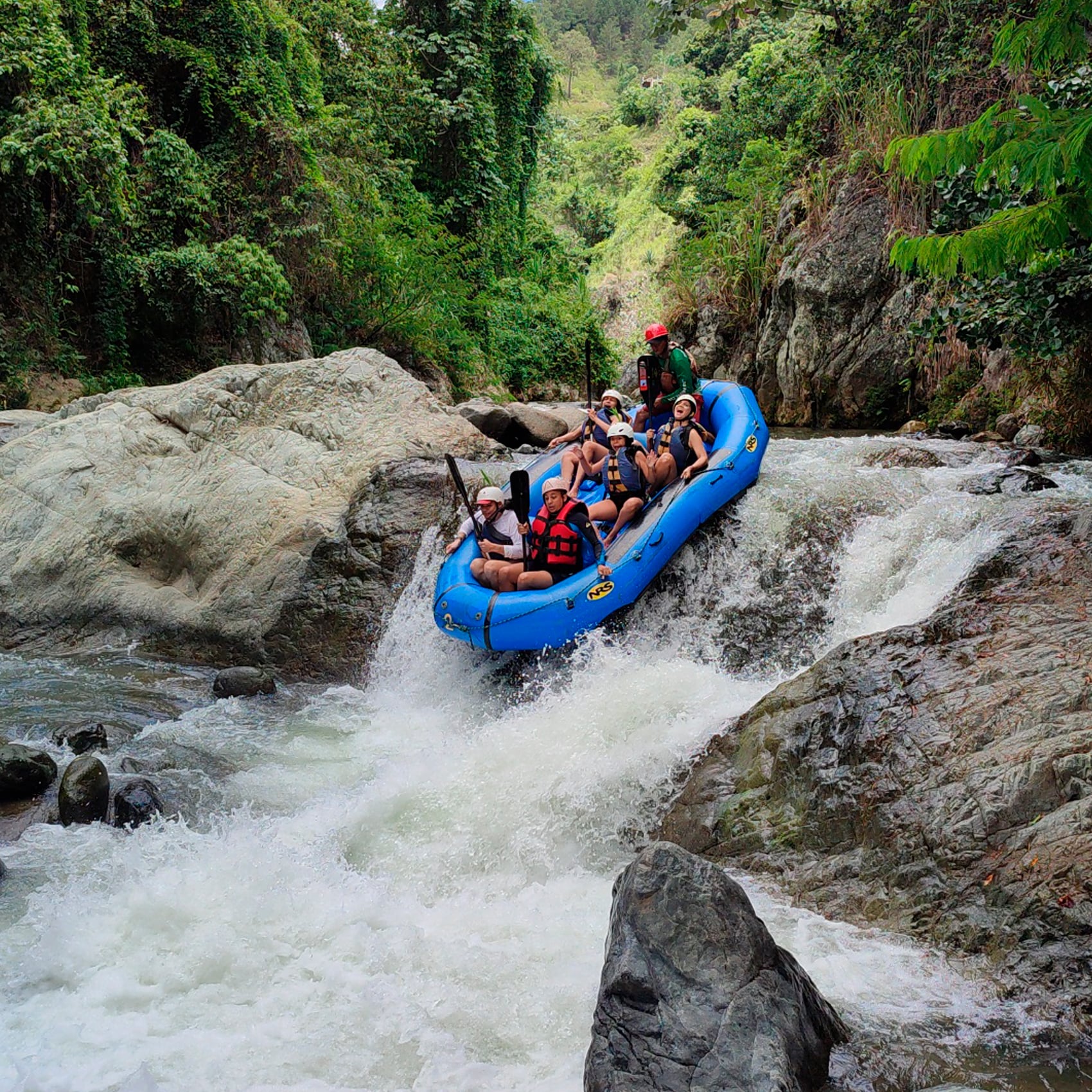 Rafting en el río Yaque del Norte